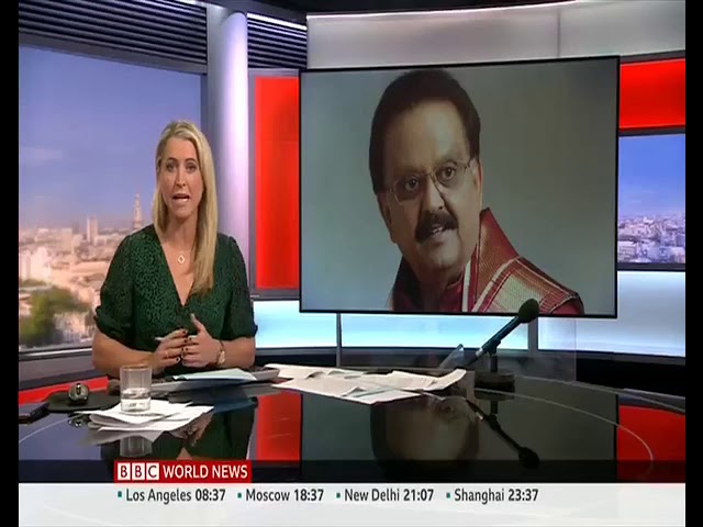 BBC news about SP Balasubramanian Demise