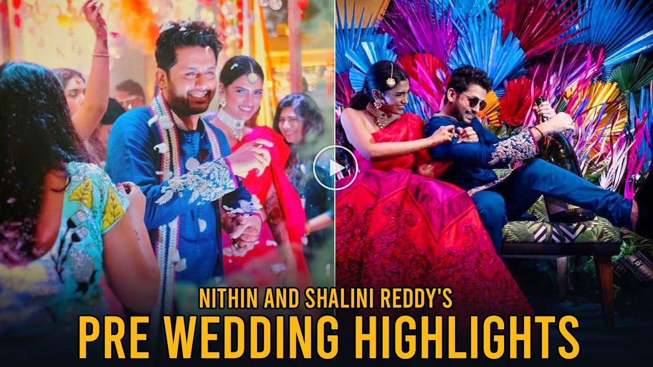 Nithin and Shalini Reddys marriage Highlights