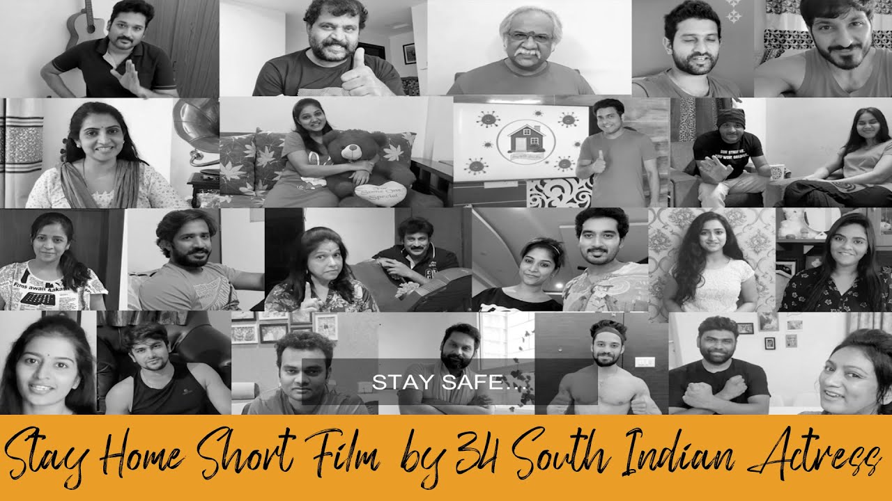 Stay Home Special Short Film by 34 South Indian Actors