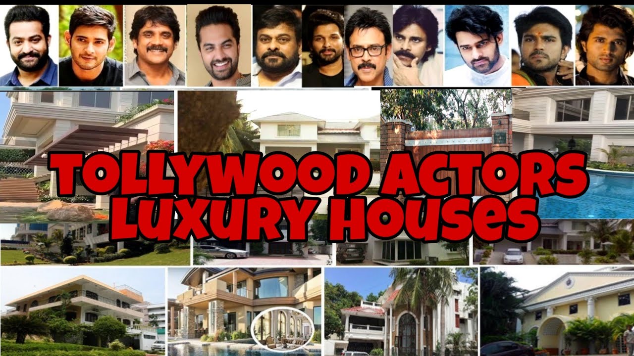 Telugu film actors houses