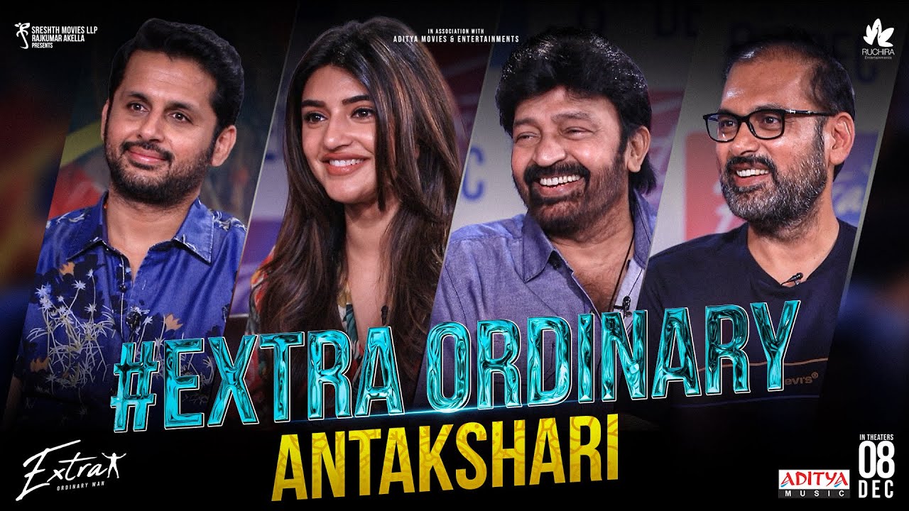 chit-chat with Extra Ordinary Man Movie Team