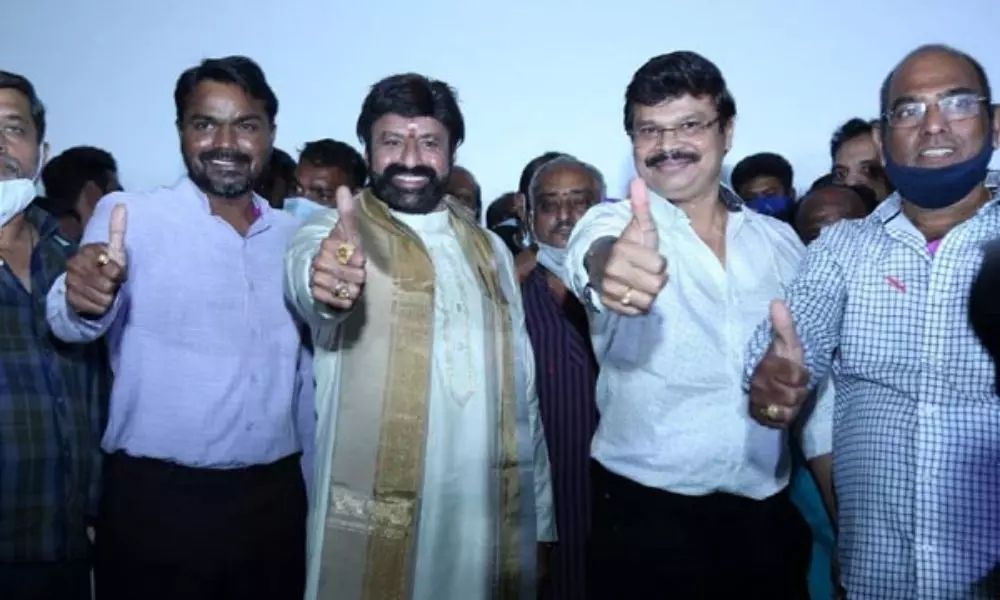 Balakrishna Speaks of Akhanda Pan World Cinema 